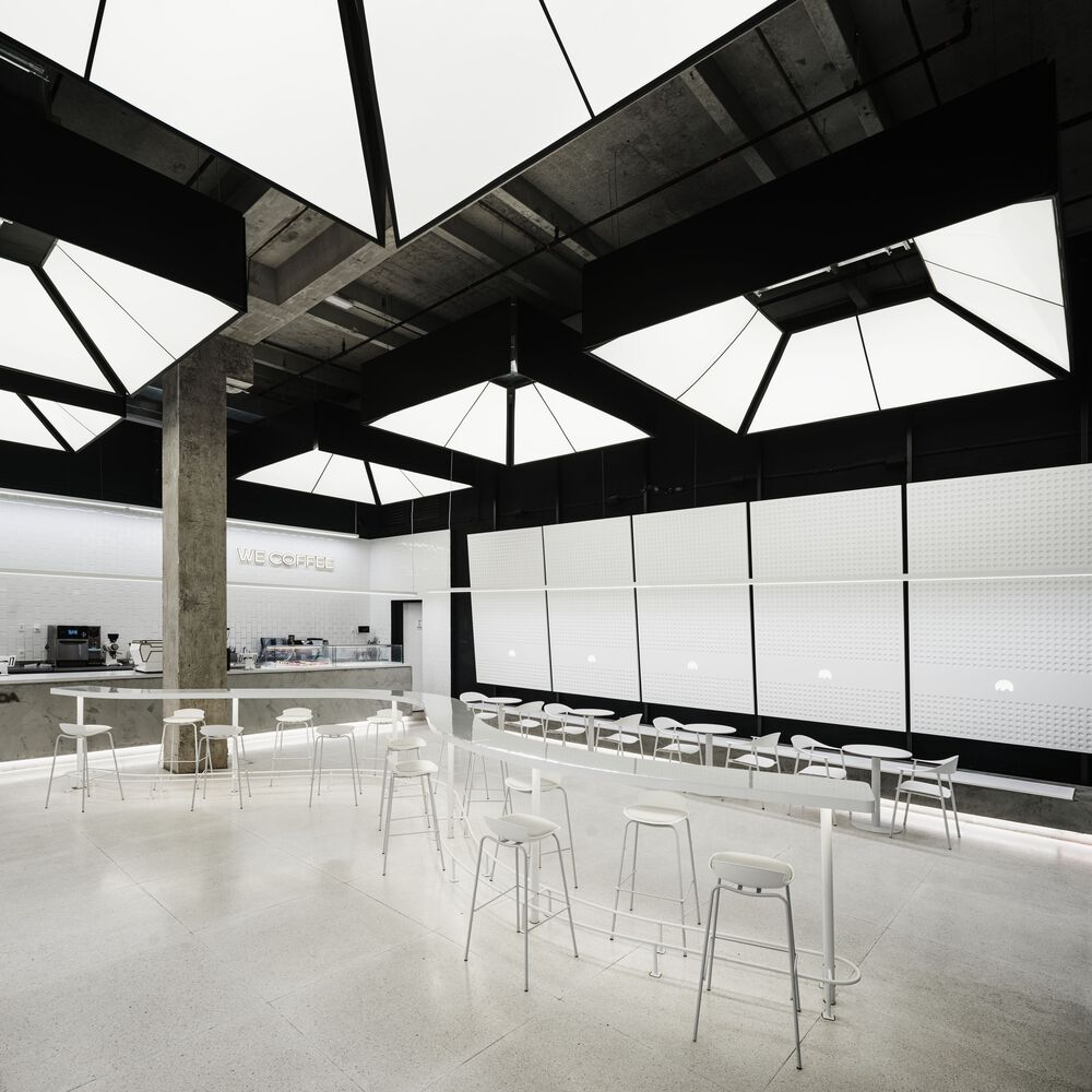 咖啡店設計,咖啡店設計案例,咖啡店設計方案,JPG.ARQ,巴西,咖啡店裝修,We Coffee,咖啡廳