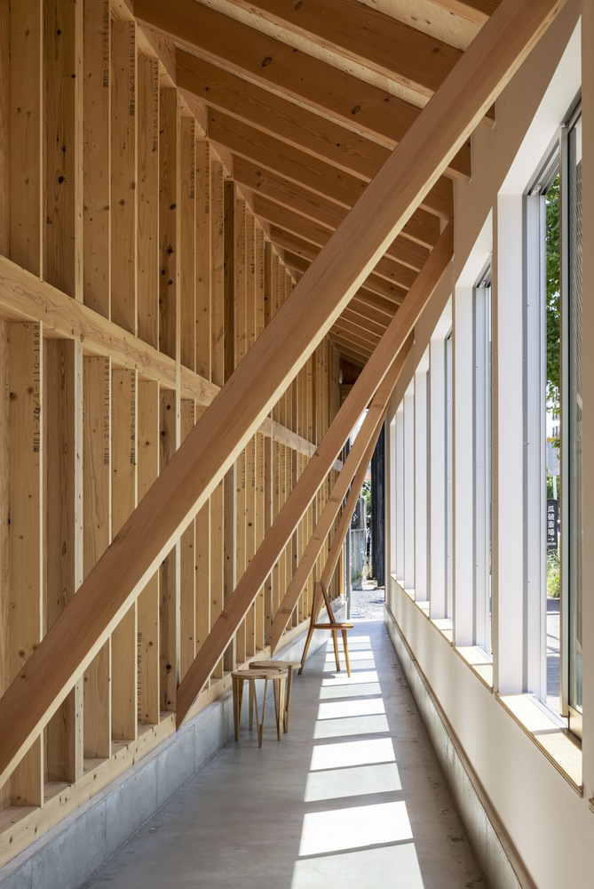 理發店設計,Office for Environment,日本,極簡風格理發店設計,美容店,美發沙龍店,美發沙龍店設計,美容院,YOKONAGAYA,大板