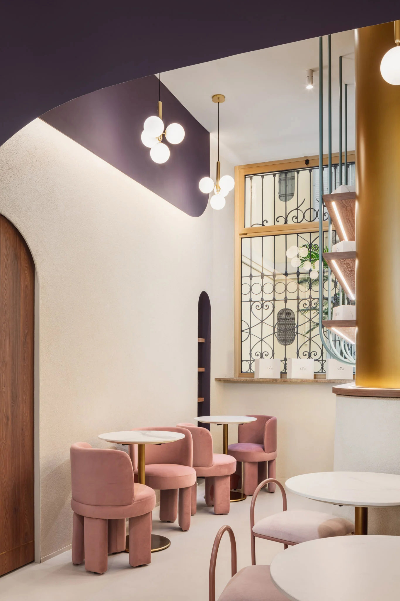 甜品店設計,甜品店設計案例,甜品店設計方案,STUDIOCARTA,甜品店設計,Naëve,意大利,米蘭