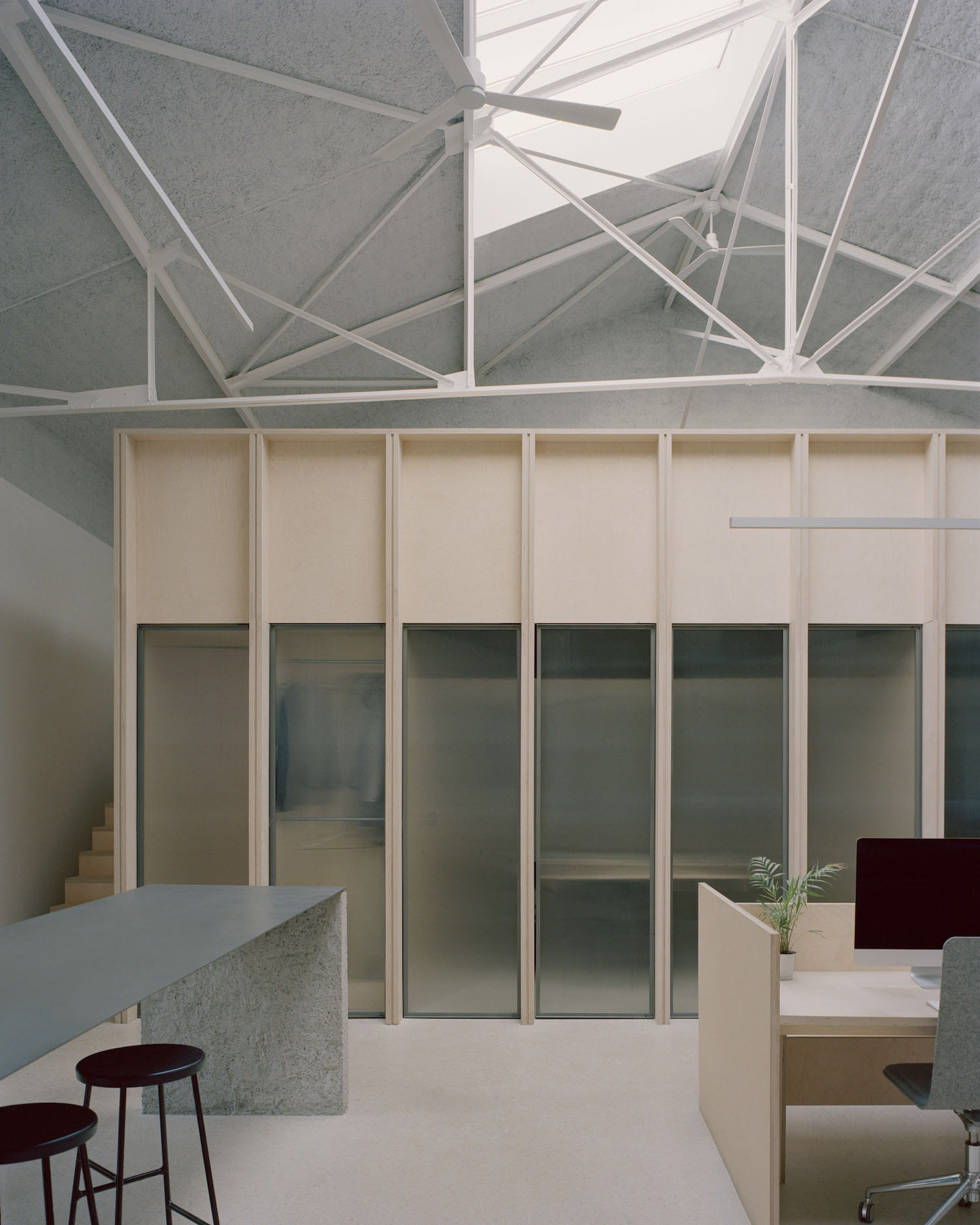 辦公室設計,辦公室設計案例,A6A,辦公室設計方案,辦公室設計案例,辦公室裝修,工作室設計,極簡主義,法國,L’Atelier