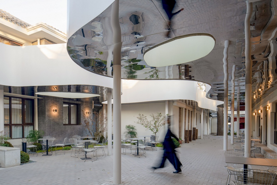 餐廳設計,休閑餐廳設計,咖啡廳設計,小型綜合體設計,四合院改造,北京胡同四合院改造,四合院改造商業綜合體,餐廳設計案例,餐廳設計方案,商業空間,北京Courtyard 35 號院“別有洞天”,北京,未/WAY Studio