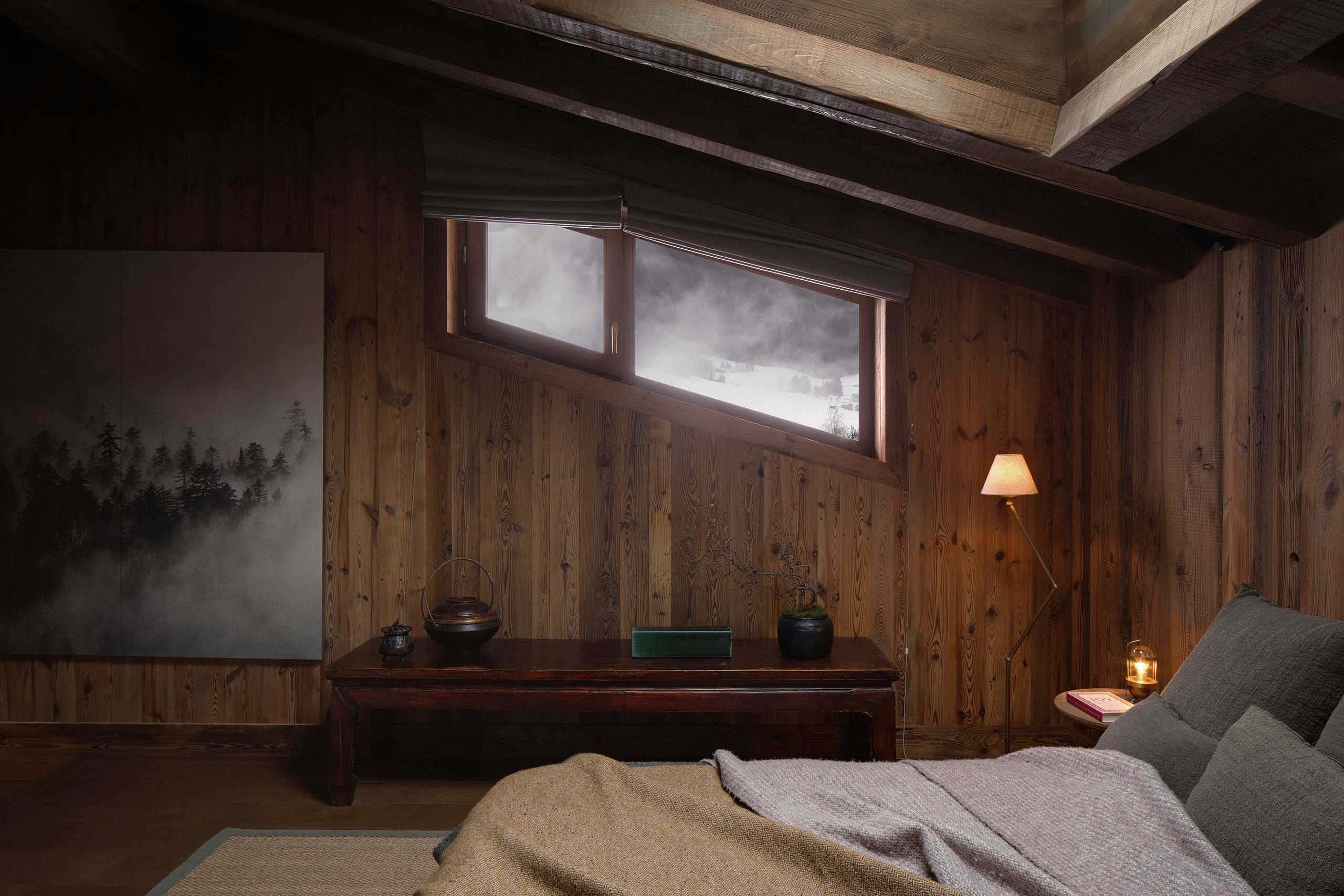 A Work of Substance,別墅設計案例,別墅設計,別墅設計方案,森林度假別墅,法國,阿爾卑斯山木屋度假別墅,木屋度假別墅,森林景觀別墅,450㎡