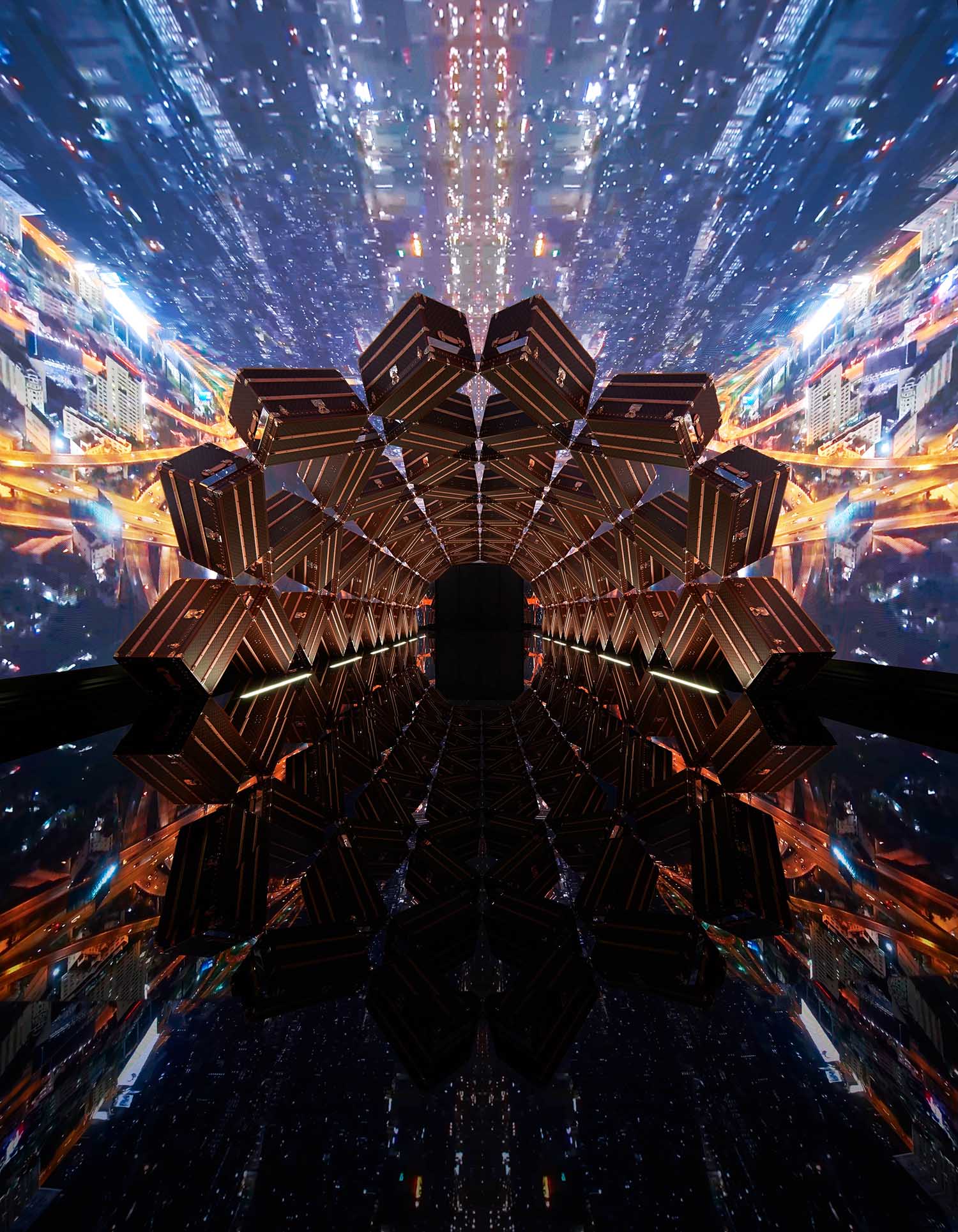 大都會建築事務所,OMA,展廳設計案例,展廳設計方案,泰國,曼穀,展覽,Louis Vuitton,路易威登