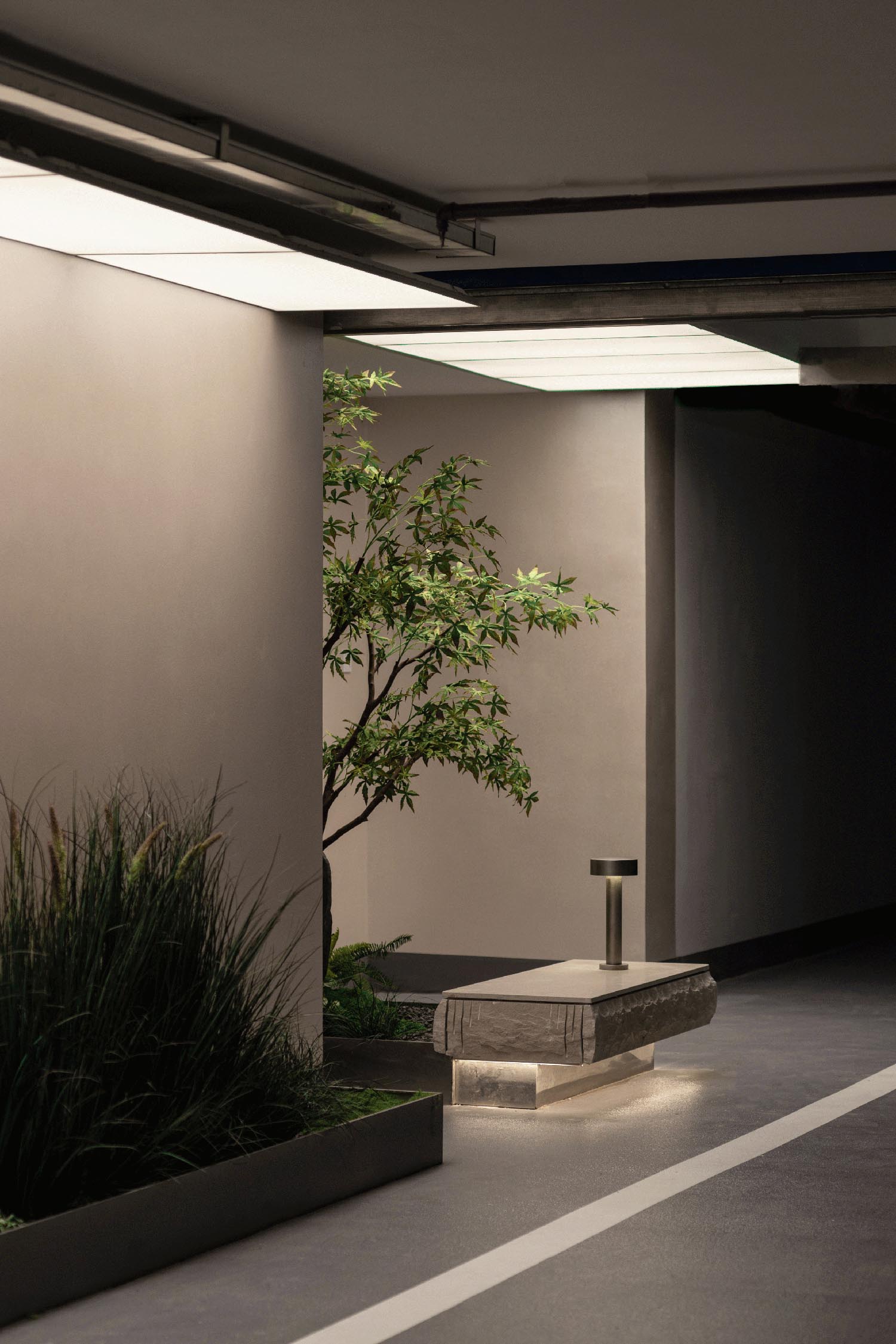 接待大堂設計,辦公樓接待大堂設計,電梯間設計,公共空間設計,辦公樓衛生間設計,杭州黃龍國際中心四期「微交互」擬態未來辦公方式,杭州,TOMO東木築造