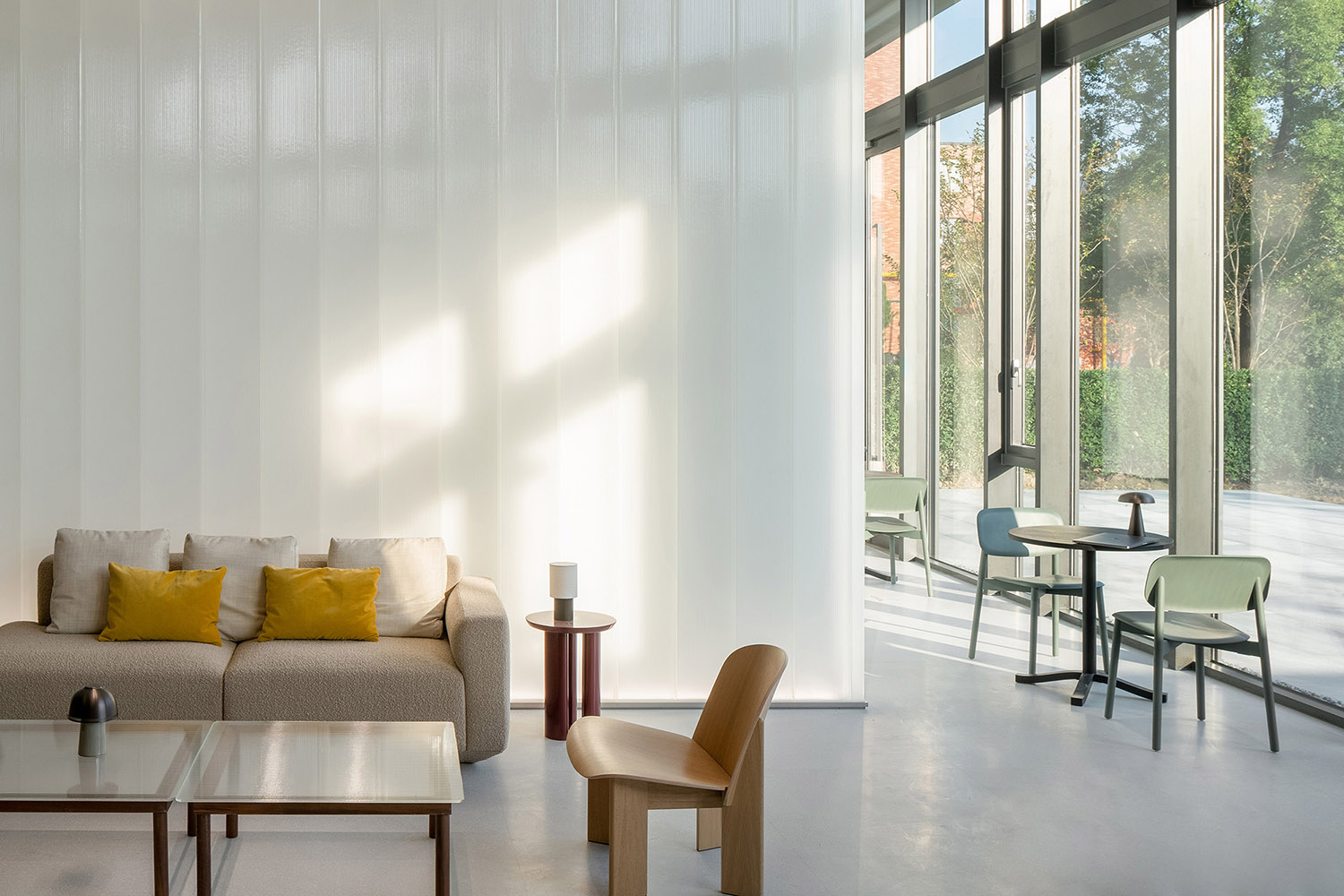 辦公室設計,辦公室設計案例,服裝公司辦公室設計,辦公室設計方案,開放式辦公室設計,直播間設計,服裝公司直播間設計,辦公室裝修,綾致時裝杭州直播空間,杭州,艾舍爾設計