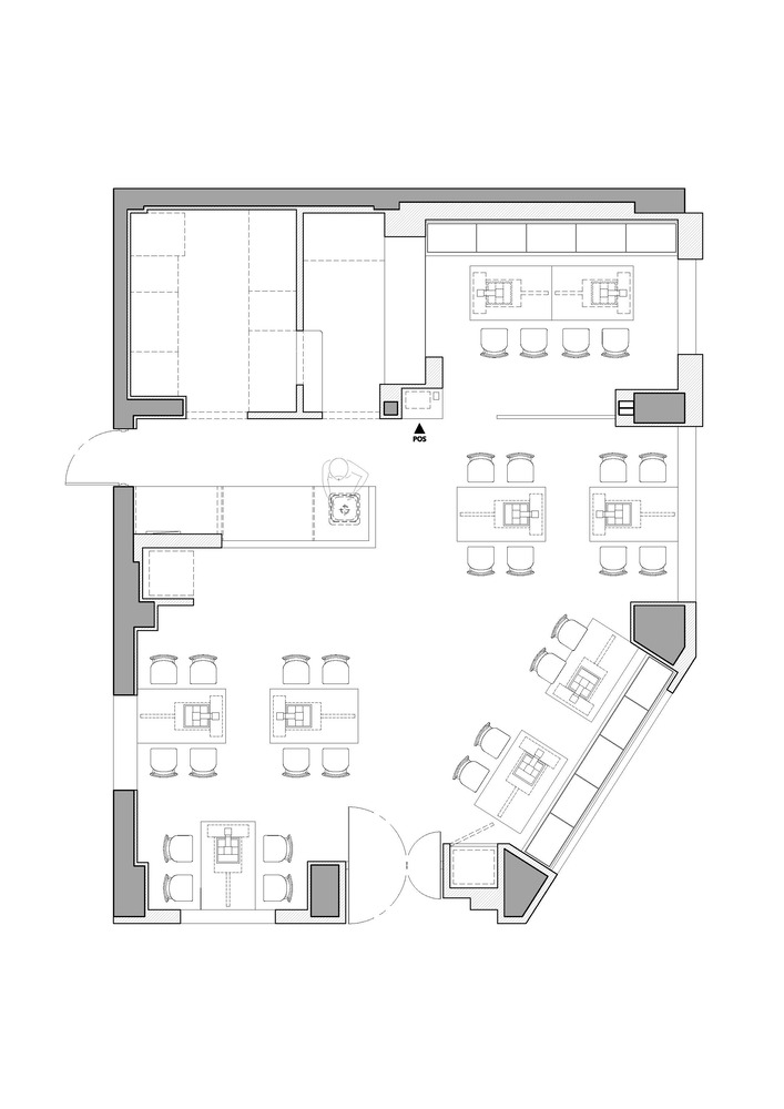餐廳設計,休閑餐廳設計,餐廳裝修,餐廳設計案例,orosy studio,餐廳設計方案,韓國,首爾,nok錄餐廳