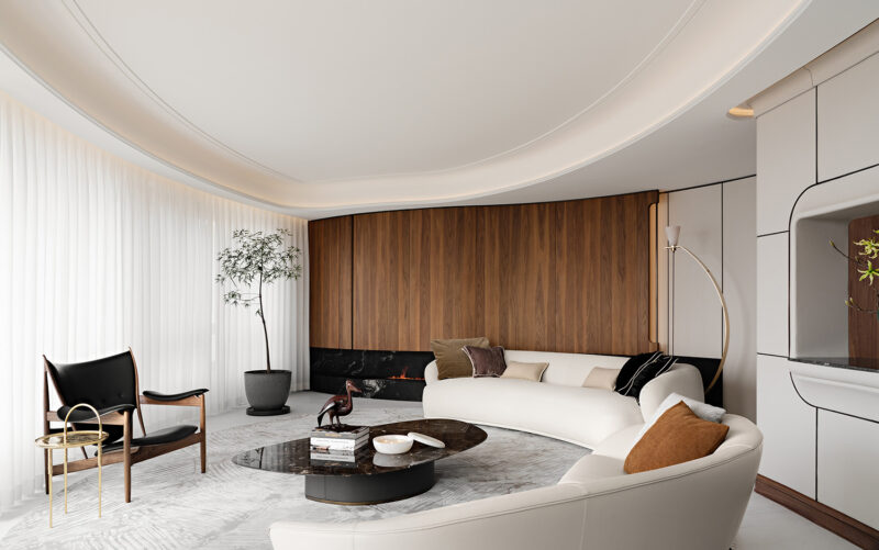 艾未設計 | 361㎡,上海「翠湖五集」大平層