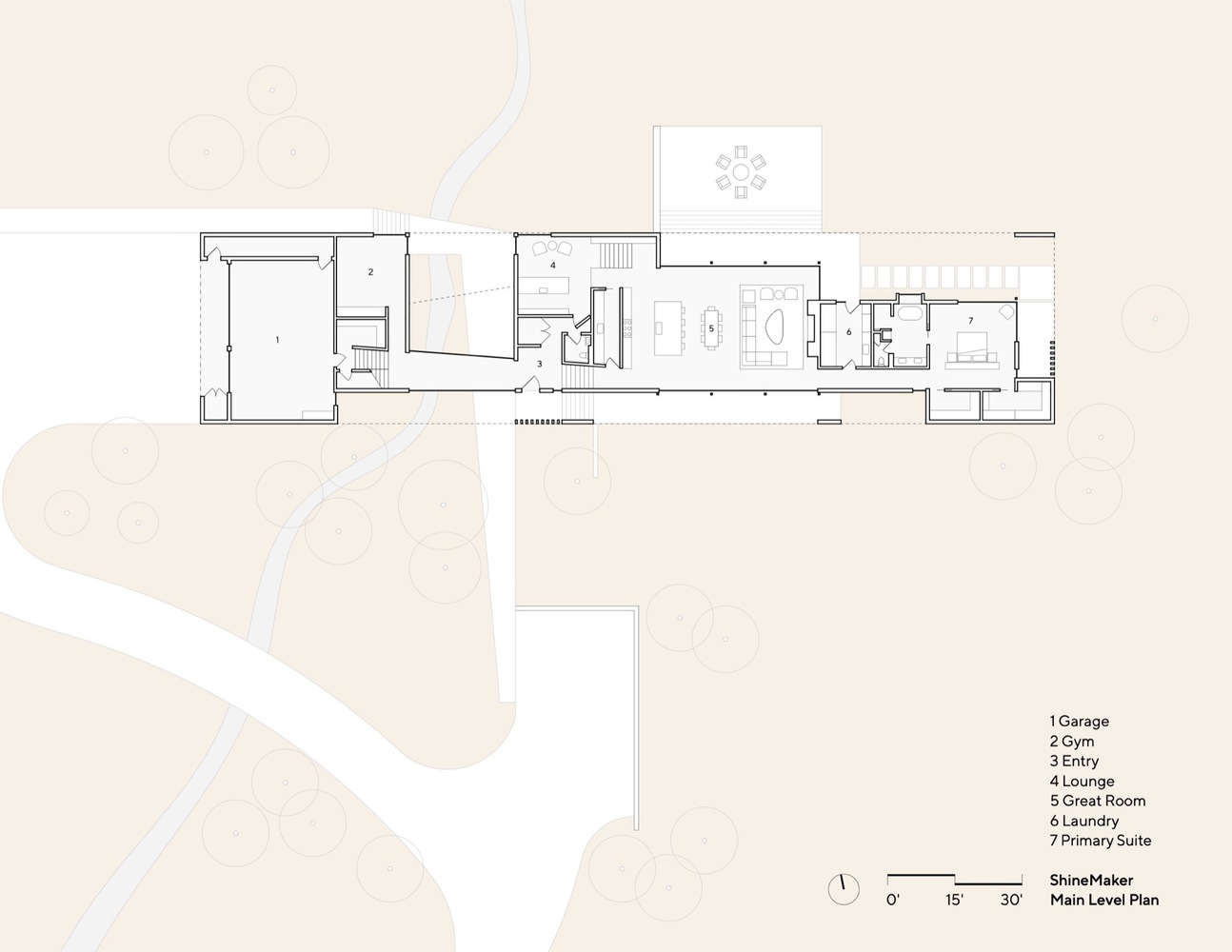 CLB Architects,別墅設計案例,別墅設計,別墅設計方案,森林度假別墅,美國,威爾遜,墨爾本,森林景觀別墅