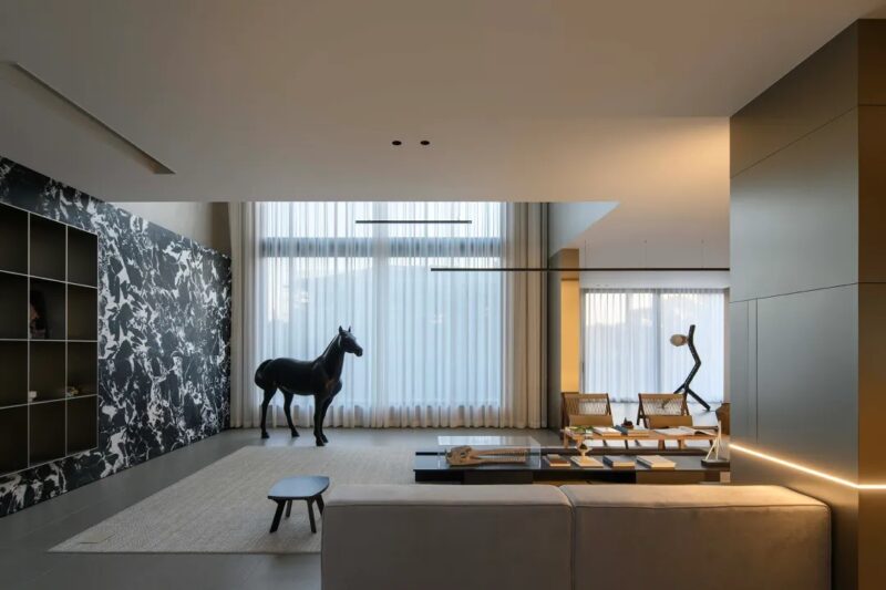 FF DESIGN/費崎峰 | 800㎡,上海極簡別墅