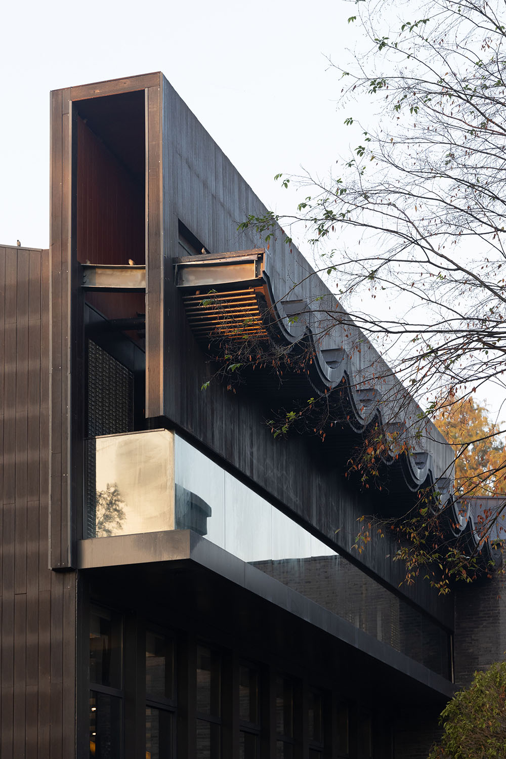 餐廳設計,共享餐廳設計,餐廳改造,鄉村旅遊餐廳設計,公共空間設計,鄉村公共空間設計,鄉村建築設計,餐廳設計案例,浙江桐鄉濮院紅旗漾杉林部落共享餐廳,浙江桐鄉,嚴暘建築設計