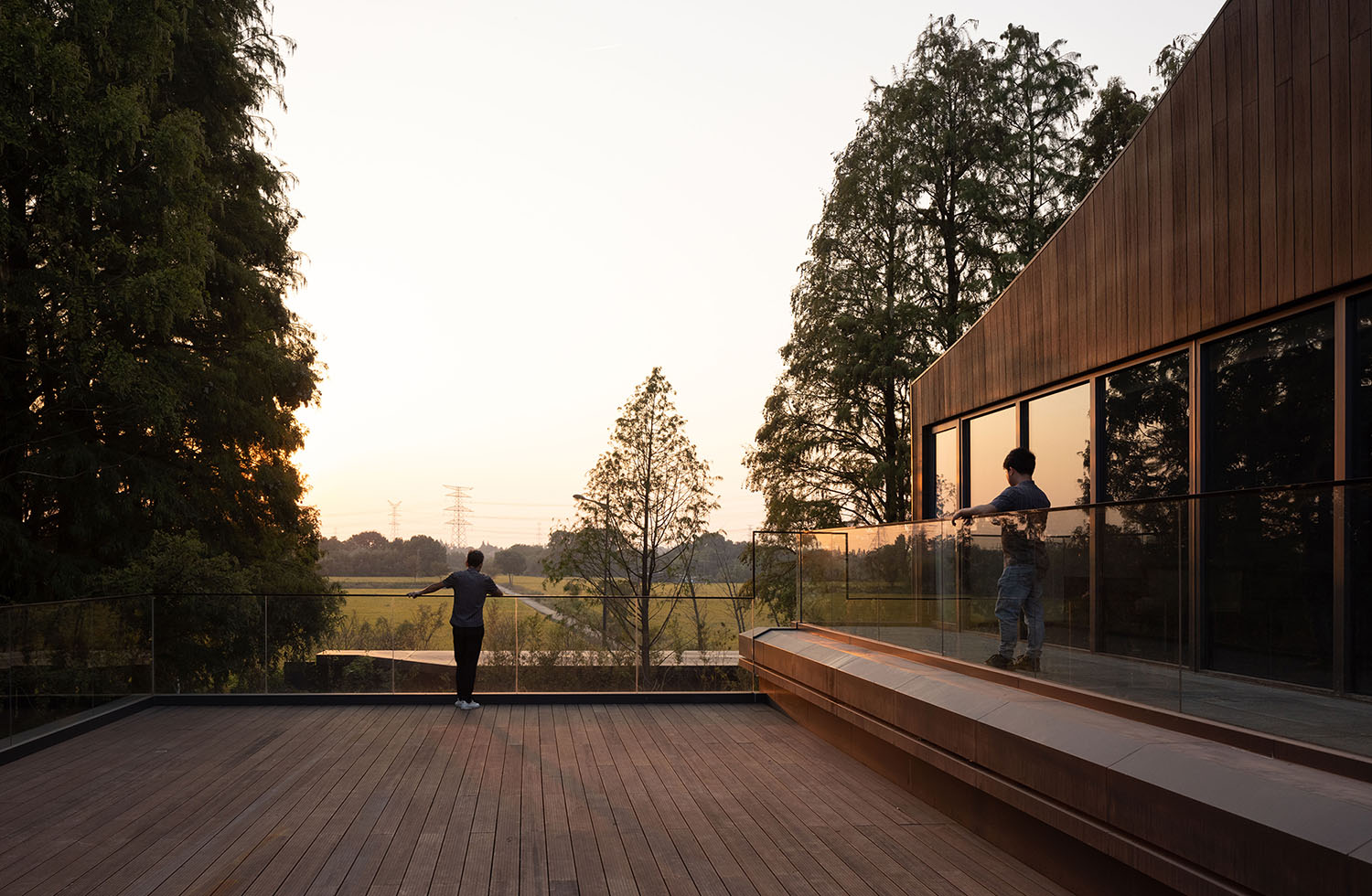 餐廳設計,共享餐廳設計,餐廳改造,鄉村旅遊餐廳設計,公共空間設計,鄉村公共空間設計,鄉村建築設計,餐廳設計案例,浙江桐鄉濮院紅旗漾杉林部落共享餐廳,浙江桐鄉,嚴暘建築設計