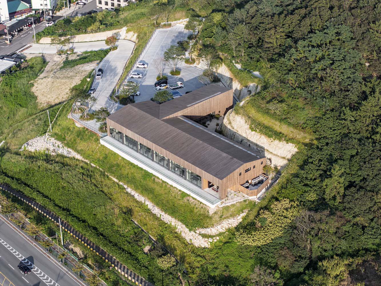 咖啡廳設計,咖啡店設計,咖啡廳設計案例,咖啡廳設計方案,MTT,1490㎡,咖啡廳裝修,韓國,木浦市,SUKSAN Café