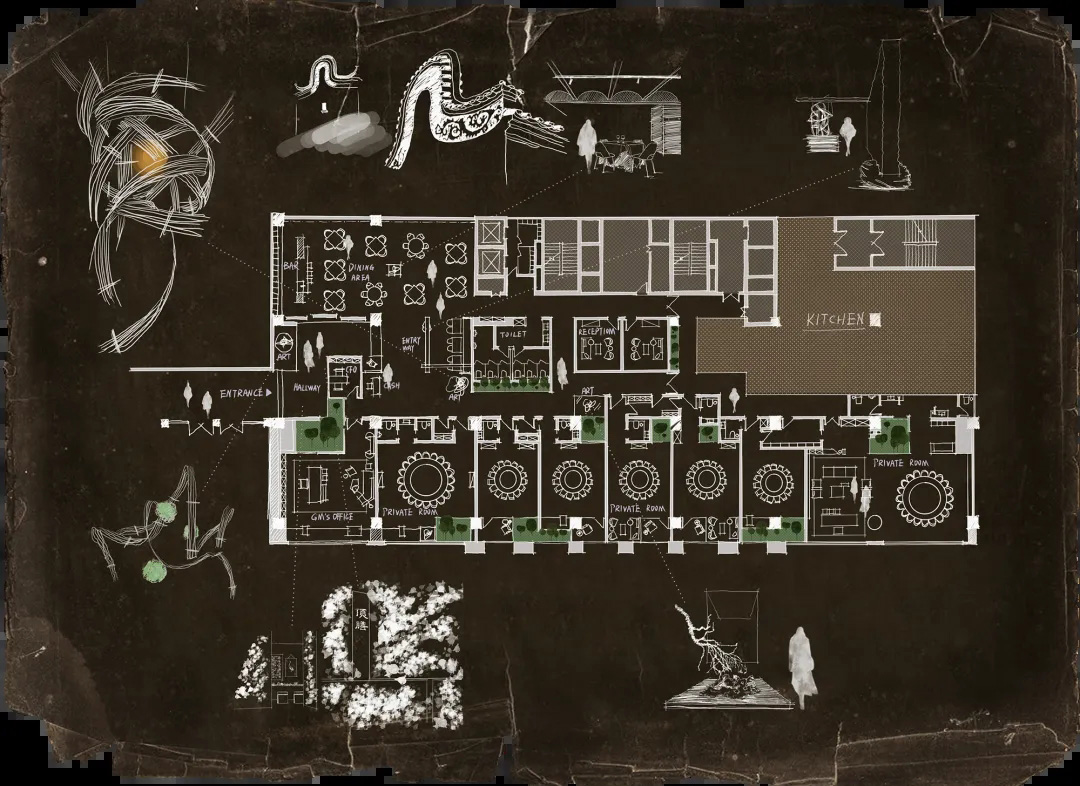 餐廳設計,粵味餐廳設計,餐廳裝修,餐廳設計案例,現代風格餐廳設計,餐廳設計方案,高檔餐廳設計,蘇州頂膳會·港城裏的粵餐館,蘇州,JIA甲子造設計