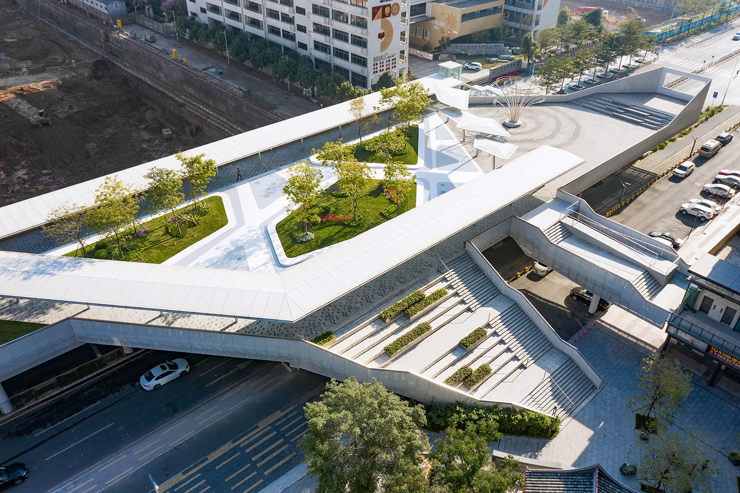 產業園設計,產業園改造,多功能空間設計,建築設計,文化產業園設計,辦公產業園設計,低密自由的辦公聚落企業理想的工作場所@萬科雲城設計公社,萬科雲城設計公社,深圳