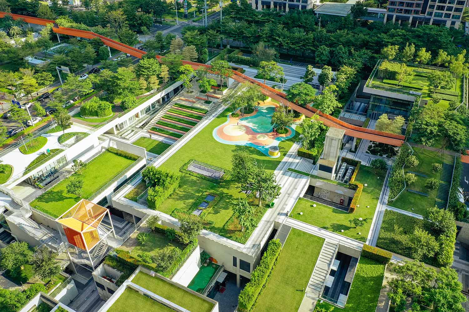 產業園設計,產業園改造,多功能空間設計,建築設計,文化產業園設計,辦公產業園設計,低密自由的辦公聚落企業理想的工作場所@萬科雲城設計公社,萬科雲城設計公社,深圳