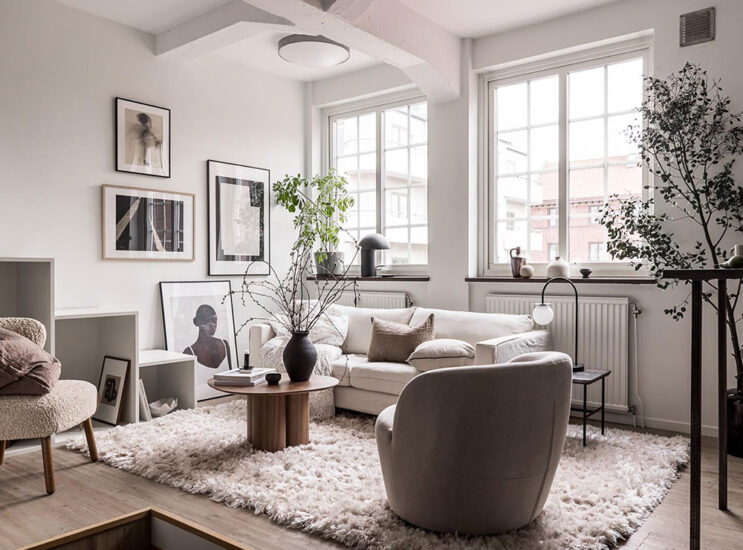 alvhem|40㎡,爆改百年紙板工廠,純粹北歐風閣樓小公寓!
