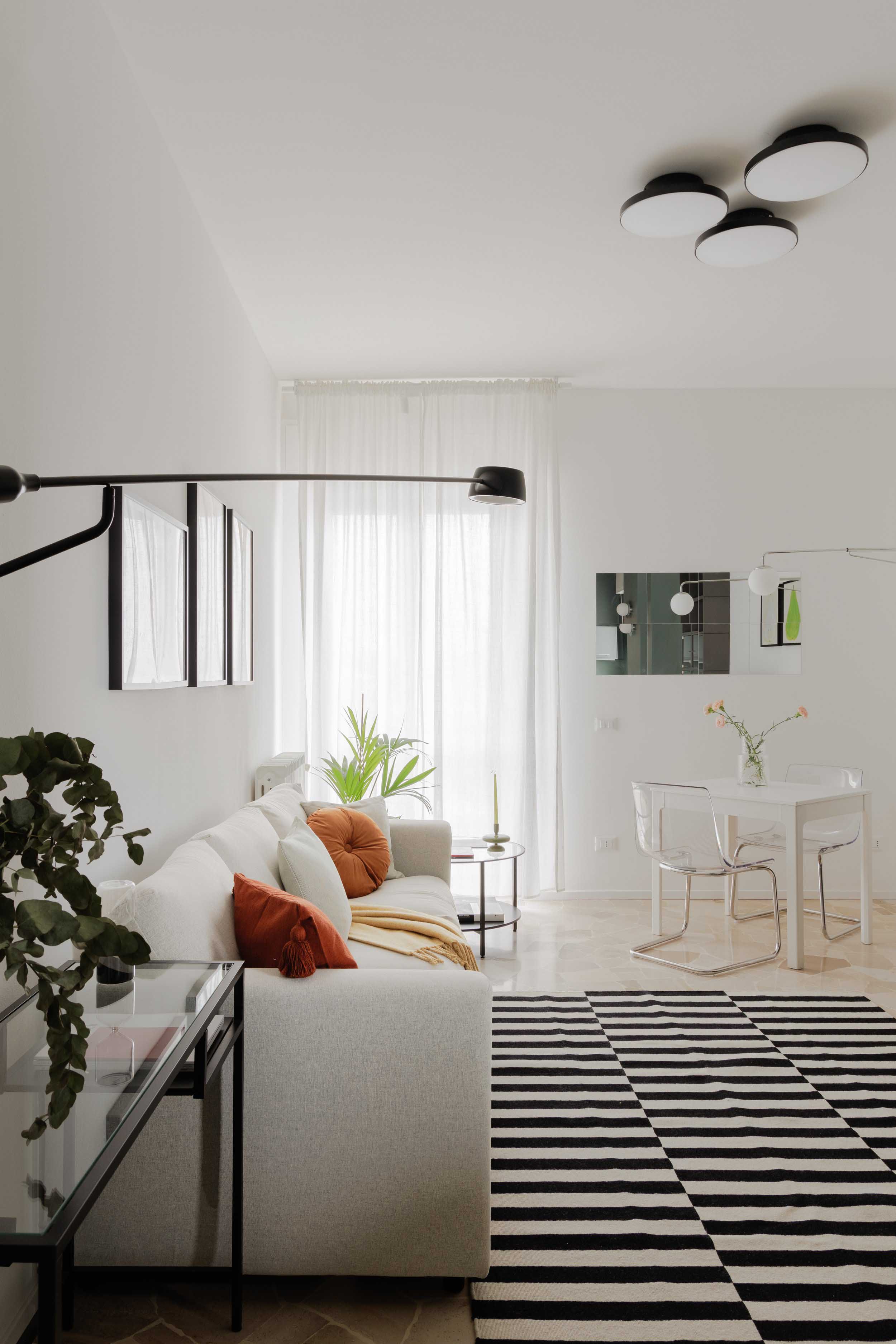 住宅設計,公寓設計,小戶型設計,50㎡公寓設計,公寓設計案例,公寓設計方案,Be.Arch Hub,米蘭,橄欖色