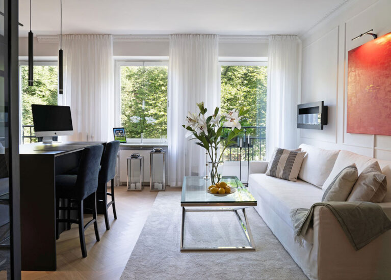 edward partners | 35㎡,精致與簡約,單身男士的小公寓