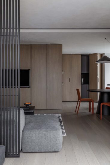 Olga Omelchenko | 50㎡，全開放式小公寓，一個人住簡直完美！