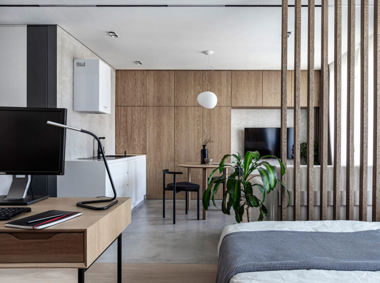 MYLS Group | 35㎡,聖彼得堡全開放式布局,一室單身小公寓