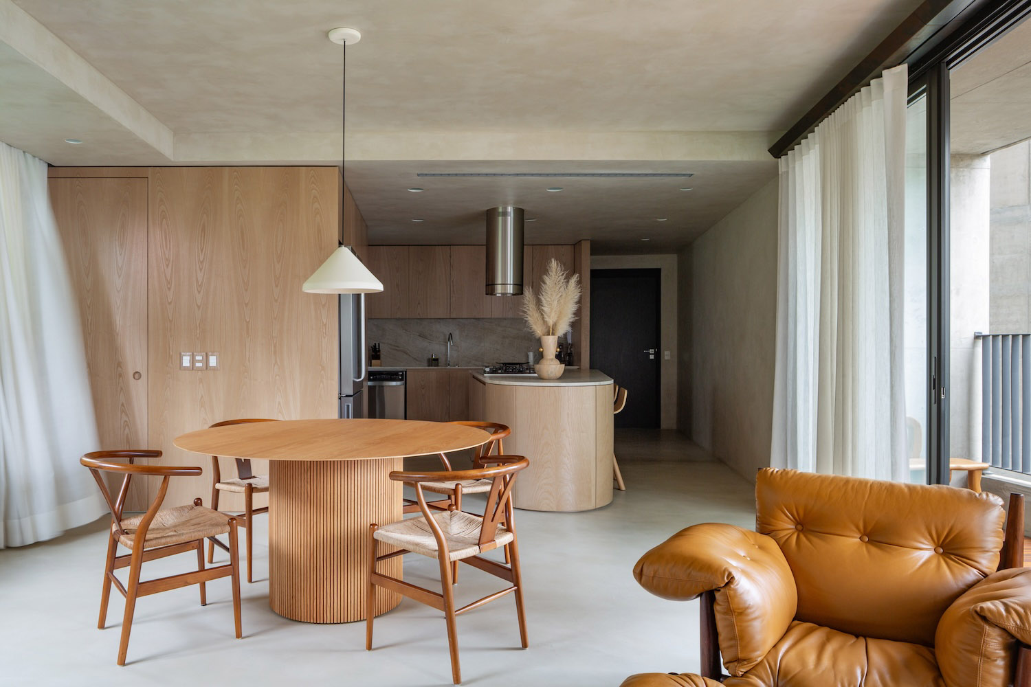 住宅設計,公寓設計,Play Arquitetura,巴西,聖保羅,公寓設計案例,公寓設計方案,微水泥,150㎡