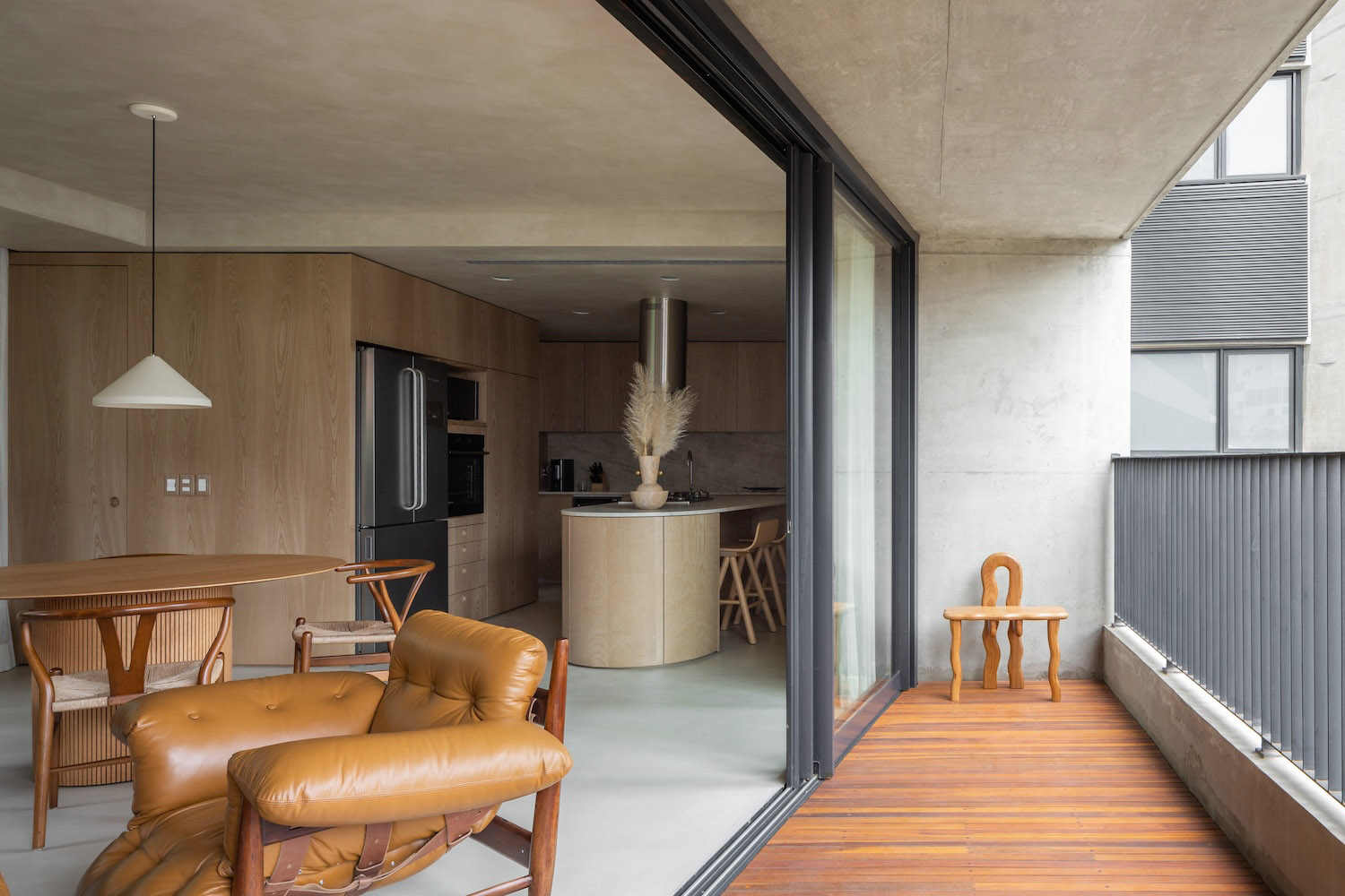 住宅設計,公寓設計,Play Arquitetura,巴西,聖保羅,公寓設計案例,公寓設計方案,微水泥,150㎡