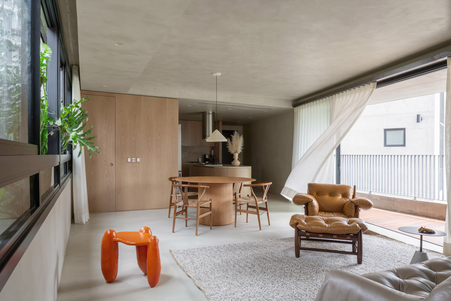 住宅設計,公寓設計,Play Arquitetura,巴西,聖保羅,公寓設計案例,公寓設計方案,微水泥,150㎡