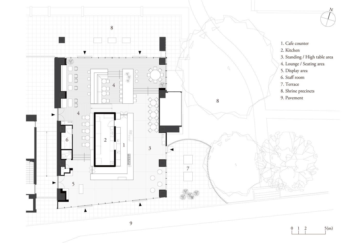 CASE-REAL,咖啡廳設計案例,咖啡店設計,日本,福岡,小藍瓶咖啡,BLUE BOTTLE COFFEE,咖啡廳設計,小藍瓶咖啡店設計案例,網紅咖啡廳,創意咖啡店
