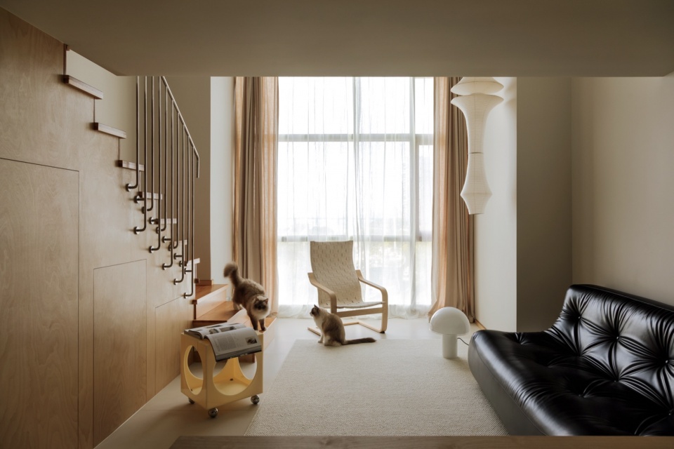 50㎡公寓設計,50㎡,閣樓設計,閣樓公寓,小戶型設計,公寓設計方案,閣樓,閣樓改造,長沙Z住宅,長沙,畫裏設計