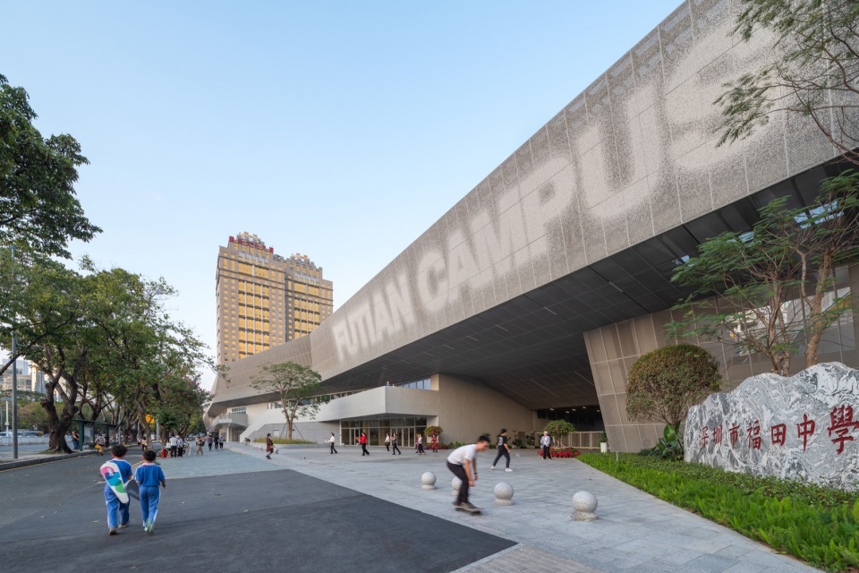 小學設計,學校設計,校園設計,學校設計案例,校園改造,學校裝修,中學設計,校園建築設計,深圳福田中學校園設計,深圳,reMIX臨界工作室