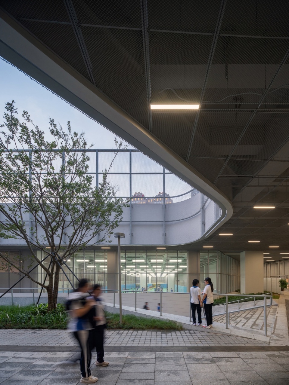 小學設計,學校設計,校園設計,學校設計案例,校園改造,學校裝修,中學設計,校園建築設計,深圳福田中學校園設計,深圳,reMIX臨界工作室