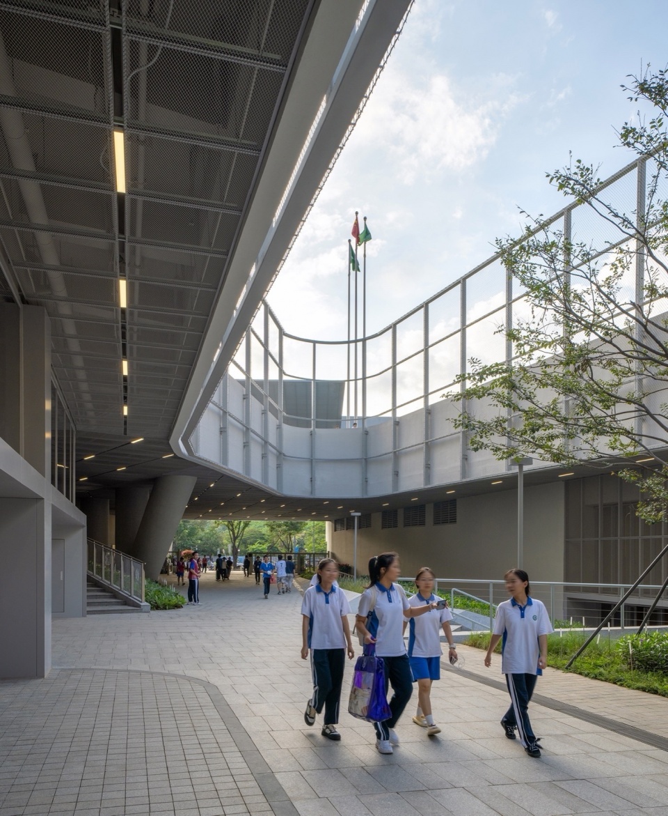 小學設計,學校設計,校園設計,學校設計案例,校園改造,學校裝修,中學設計,校園建築設計,深圳福田中學校園設計,深圳,reMIX臨界工作室