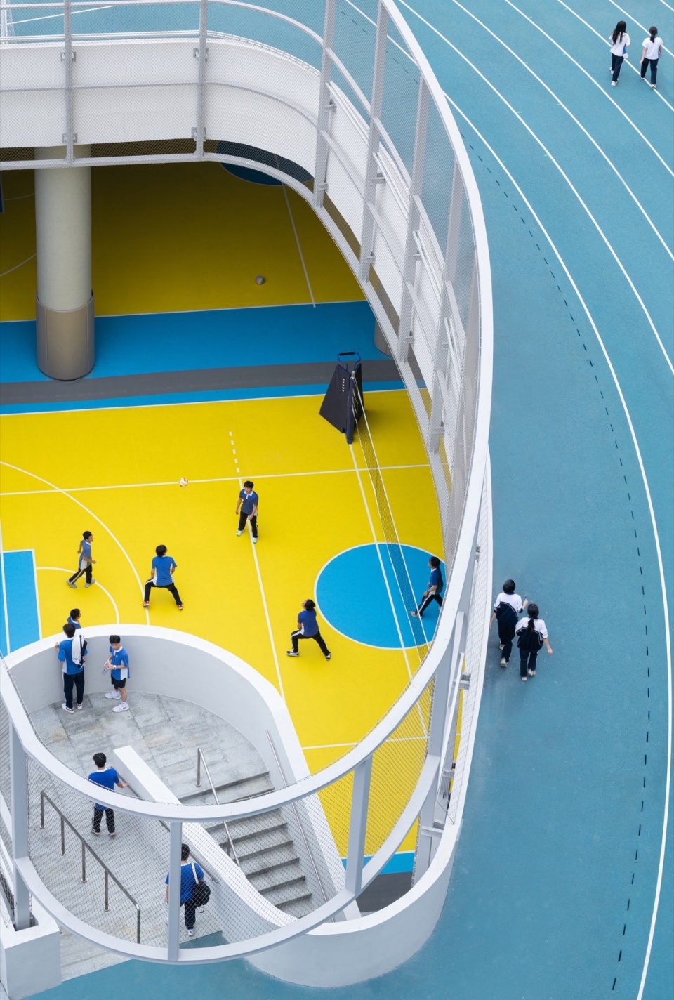 小學設計,學校設計,校園設計,學校設計案例,校園改造,學校裝修,中學設計,校園建築設計,深圳福田中學校園設計,深圳,reMIX臨界工作室