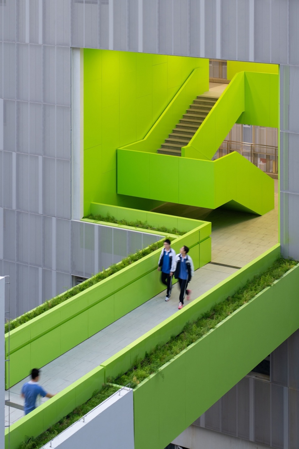 小學設計,學校設計,校園設計,學校設計案例,校園改造,學校裝修,中學設計,校園建築設計,深圳福田中學校園設計,深圳,reMIX臨界工作室