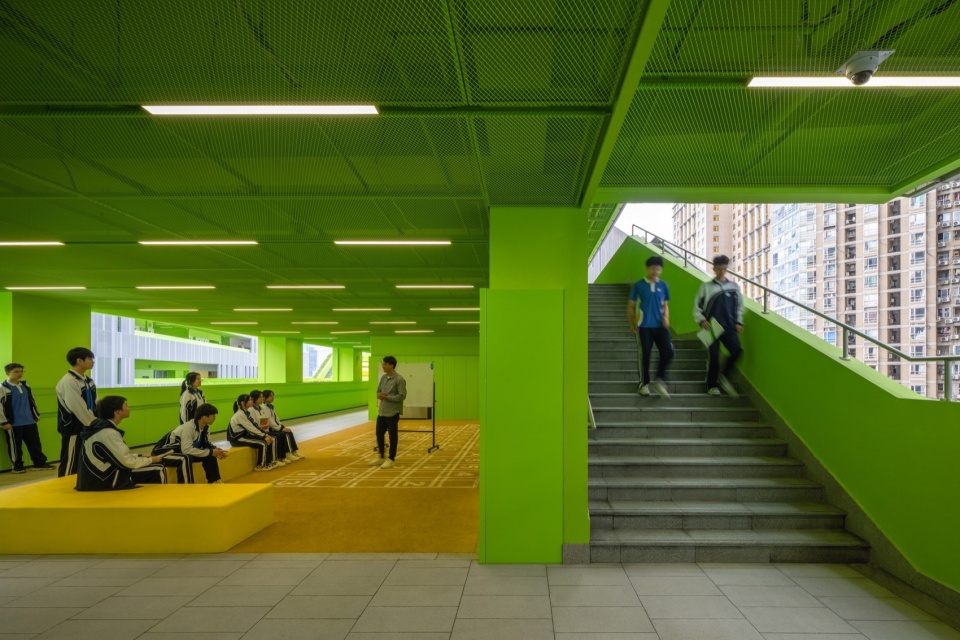 小學設計,學校設計,校園設計,學校設計案例,校園改造,學校裝修,中學設計,校園建築設計,深圳福田中學校園設計,深圳,reMIX臨界工作室