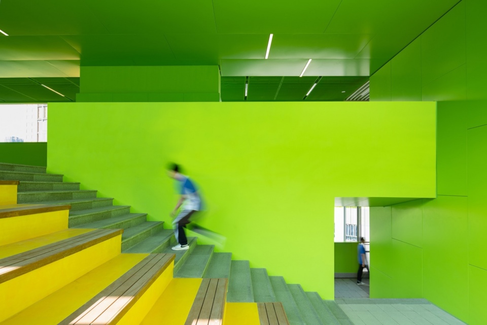 小學設計,學校設計,校園設計,學校設計案例,校園改造,學校裝修,中學設計,校園建築設計,深圳福田中學校園設計,深圳,reMIX臨界工作室