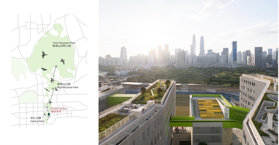 小學設計,學校設計,校園設計,學校設計案例,校園改造,學校裝修,中學設計,校園建築設計,深圳福田中學校園設計,深圳,reMIX臨界工作室