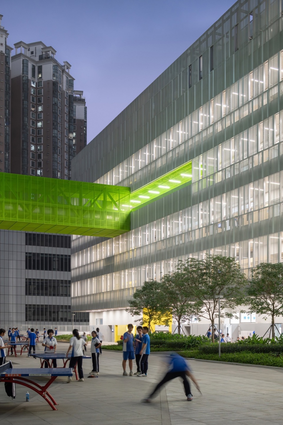 小學設計,學校設計,校園設計,學校設計案例,校園改造,學校裝修,中學設計,校園建築設計,深圳福田中學校園設計,深圳,reMIX臨界工作室