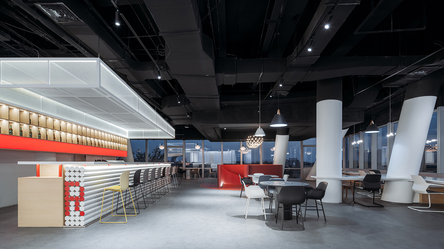 博物館設計,工業產品博物館設計,商店設計,產品零售店設計,咖啡廳設計,博物館展廳設計,廈門紅點設計博物館,廈門,STEPS大台階建築