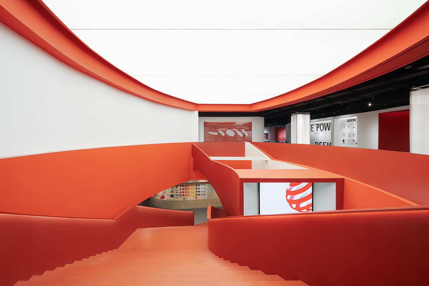 博物館設計,工業產品博物館設計,商店設計,產品零售店設計,咖啡廳設計,博物館展廳設計,廈門紅點設計博物館,廈門,STEPS大台階建築