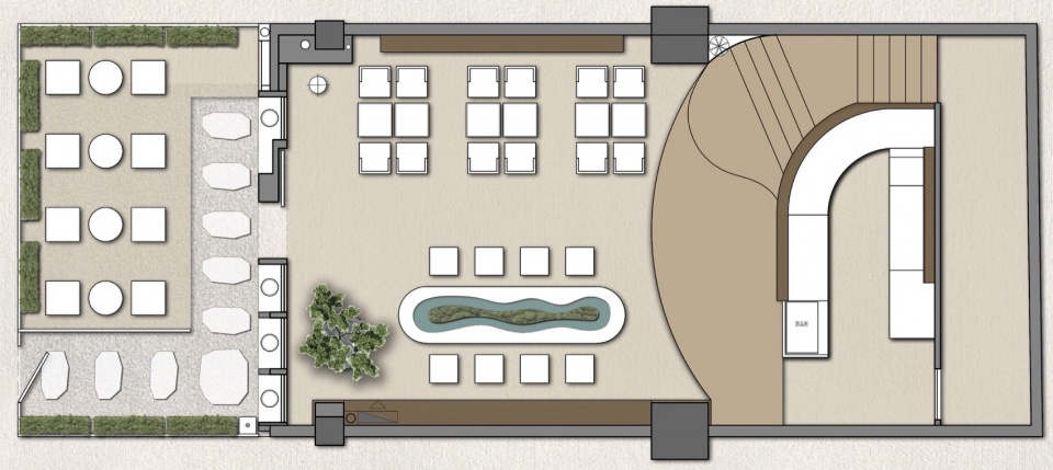 茶室設計,酒吧設計方案,酒吧設計,日茶夜酒,日茶夜酒空間設計,茶室設計案例,茶室裝修,杭州淞下有間茶,杭州,零墨築造