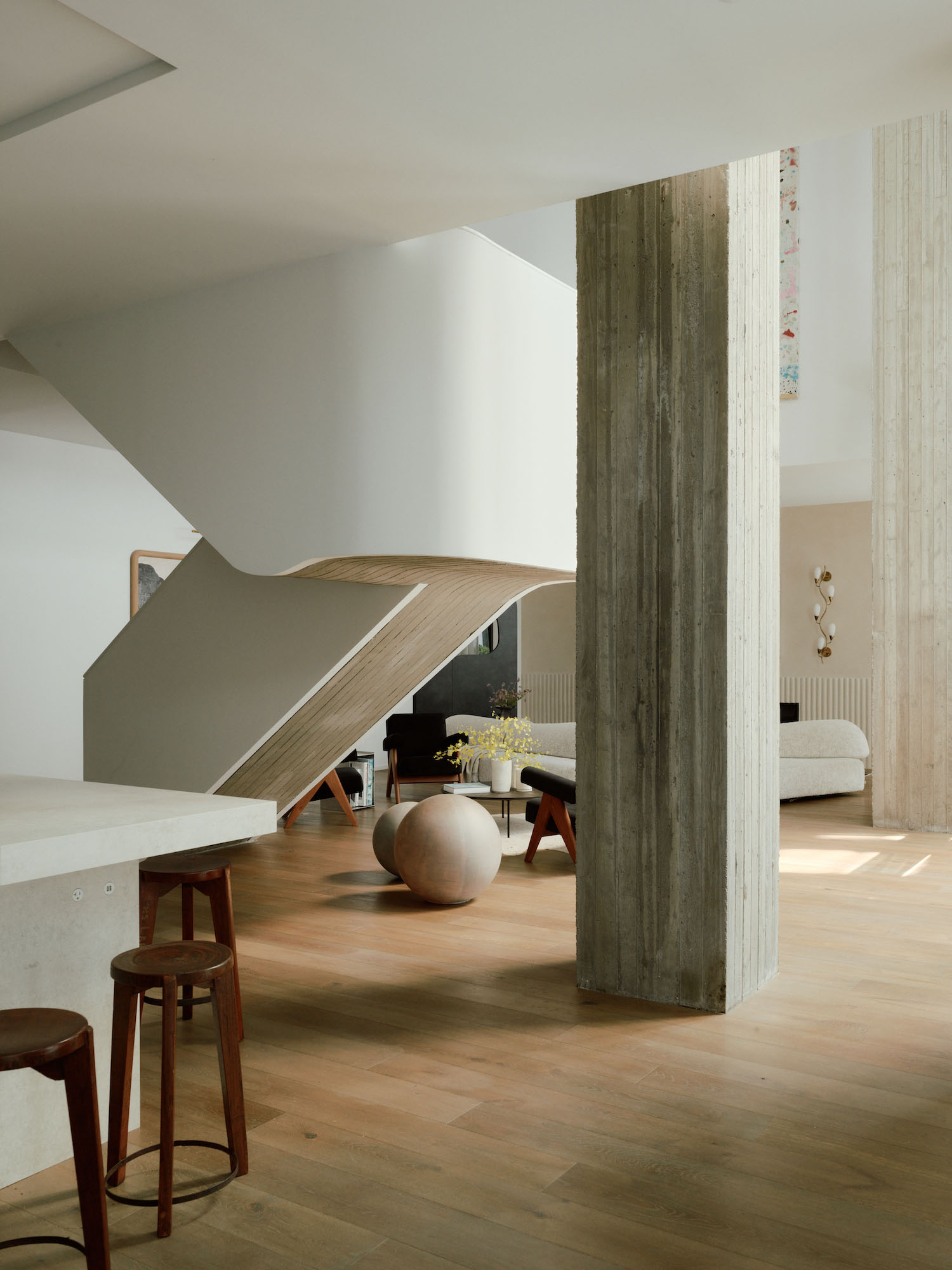 Jae Joo,閣樓設計,住宅設計,現代風格設計,紐約,複式公寓設計案例,極簡主義,極簡風格