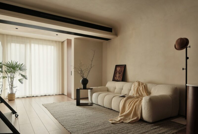 時銘空間設計｜228㎡，南京複式住宅-繁花之境