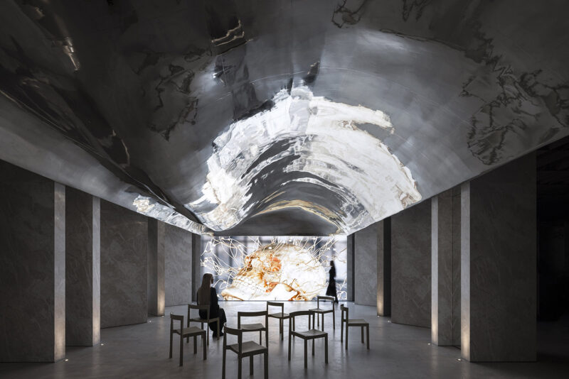 艾克建築設計 | 佛山歐文萊總部大地主義展館