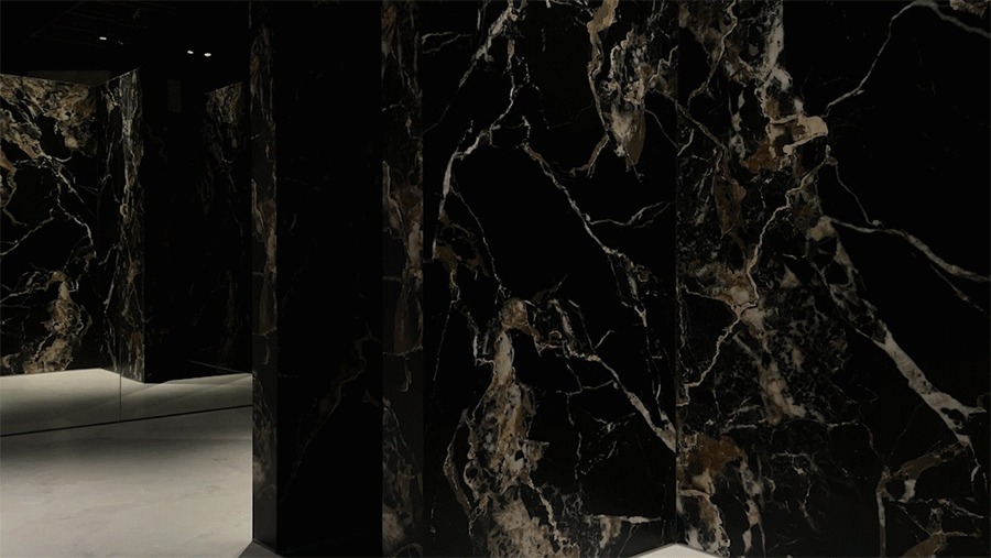 商業空間,瓷磚展廳,展廳,展廳設計,企業展廳,材料展廳設計,歐文萊瓷磚,佛山歐文萊總部大地主義展館,佛山,艾克建築設計,謝培河