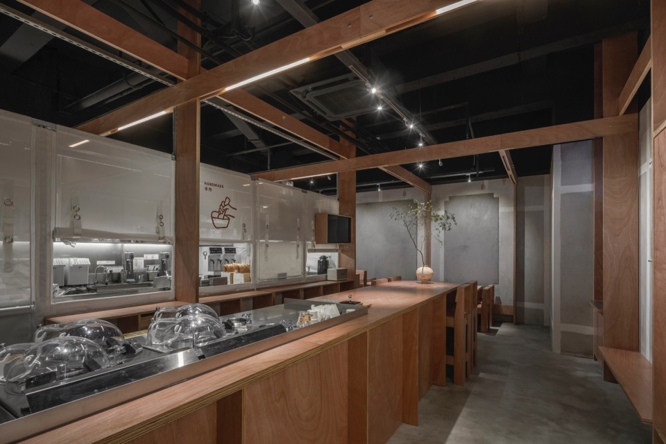 茶飲店設計,主題茶飲店設計,圍爐煮茶,水果茶店設計,商店設計,拾柴手作蘇州觀前街店,蘇州,空間站建築師事務所