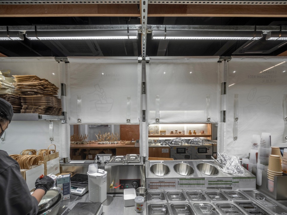 茶飲店設計,主題茶飲店設計,圍爐煮茶,水果茶店設計,商店設計,拾柴手作蘇州觀前街店,蘇州,空間站建築師事務所