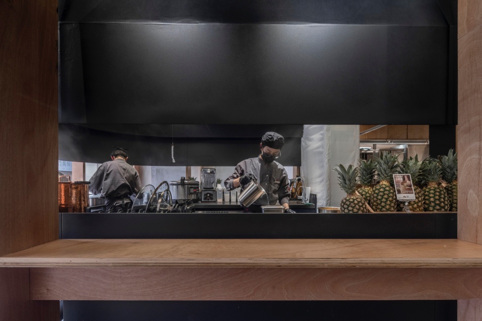 茶飲店設計,主題茶飲店設計,圍爐煮茶,水果茶店設計,商店設計,拾柴手作蘇州觀前街店,蘇州,空間站建築師事務所