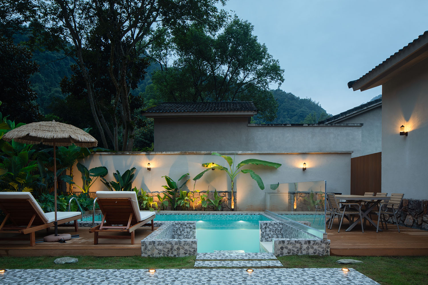 度假山莊設計,民宿設計,民宿改造,民宿設計案例,民宿設計方案,鄉村民宿改造,別墅民宿設計,度假民宿設計,江西靖安山口的院子,江西靖安,巢羽設計事務所