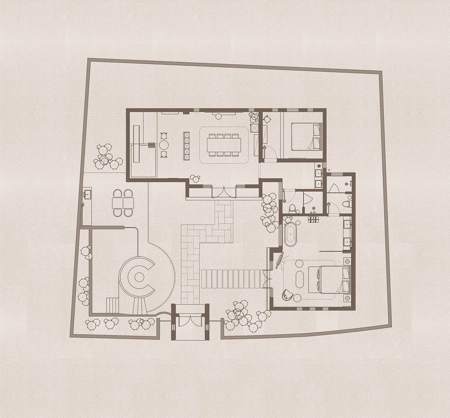 度假山莊設計,民宿設計,民宿改造,民宿設計案例,民宿設計方案,鄉村民宿改造,別墅民宿設計,度假民宿設計,江西靖安山口的院子,江西靖安,巢羽設計事務所